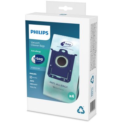 3. AEG, Electrolux, Philips vacuum cleaner bag (Synthetic material; Philips FC8022/04; 4 pcs.)