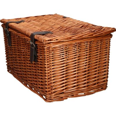 2. WICKER BICYCLE BASKET FOR THE FRONT 45x30x25cm BICYCLE GEAR