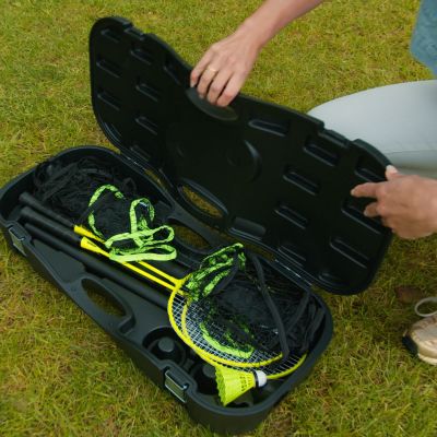 20. VIRTUFIT 2-IN-1 PORTABLE BADMINTON AND TENNIS SET - INCLUDES CASE AND RACKETS