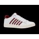 2. K-swiss sneakers COURT TIEBREAK II WHITE/TIBETAN RED/SNOW WHITE-M (04413-152-M)