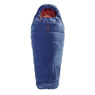 Deuter Starlight SQ Children's Sleeping Bag (130-170 cm) - Nightblue/Redwood