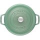 4. STAUB 40508-707-0 round cast iron pot - mint 6.7 ltr