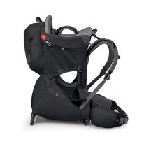 OSPREY Poco Child Carrier Premium Hiking Child Carrier, Black