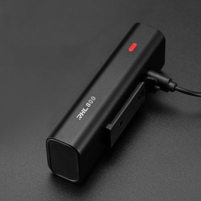 7. Rockbros 24710012001 front bicycle light 800 lm + USB-C - USB-A cable - black