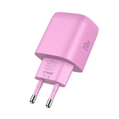 4. Tech-Protect NCA20 PD 20W QC3.0 USB-A / USB-C Wall Charger - Pink