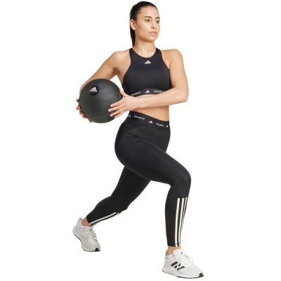 6. Women's adidas Techfit 3-Stripes 7/8 Leggings Black IT2272