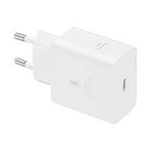 Samsung T4511 PD 45W Charger with USB-A / USB-C 5A Cable, White