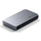 5. Satechi Thunderbolt 4 Slim Hub Pro - USB-C hub (DC 20V port, USB 3.2 Gen 2 Data Port, 3x Thunderbolt 4 port) (space gray)