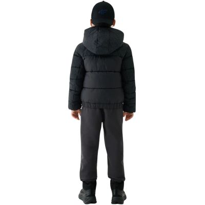 15. Boy's down jacket 4F M621 deep black 4FJWAW25TDJAM621 20S