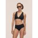 2. CASALL V-Neck Crossback Bikini Top Black