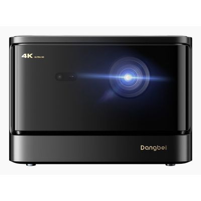 2. Dangbei DBOX02 (Mars Pro 2) Data Projector 2450 ANSI Lumens DLP UHD 4K (3840x2160) 3D Compatibility Black