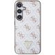 3. Guess 4G Triangle case for Samsung Galaxy S24 - white
