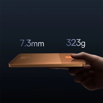 12. Baseus Blade2 12000mAh 65W Powerbank with Digital Display (with Baseus Mini White Series USB-C - USB-C 100W (20V/5A) 50cm White Cable) - Orange
