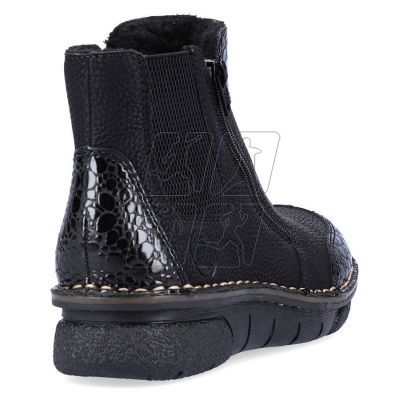 10. Comfortable boots with insulated Rieker W RKR555 zippers