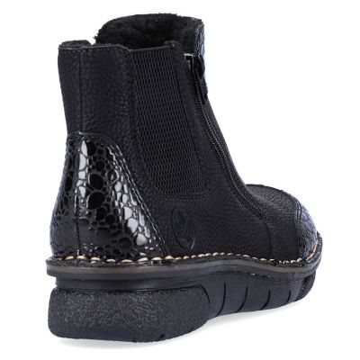 10. Comfortable, insulated ankle boots with zippers Rieker W RKR555