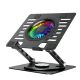 Wozinsky WDCX-X16-AS CoolBase RGB 360° Cooling Stand for Laptop and Tablet - Black