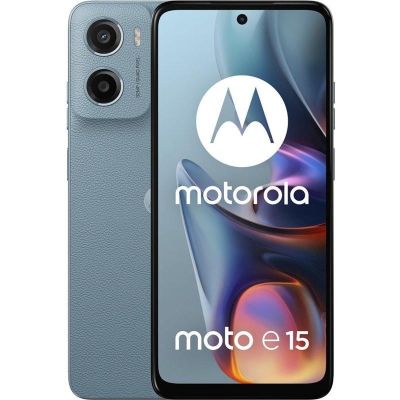 2. Motorola Moto E15 2/64GB Misty Blue smartphone