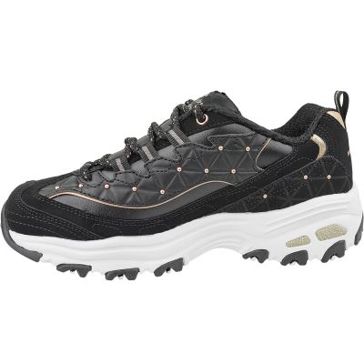 6. Skechers D'Lites W 13087-BKRG shoes