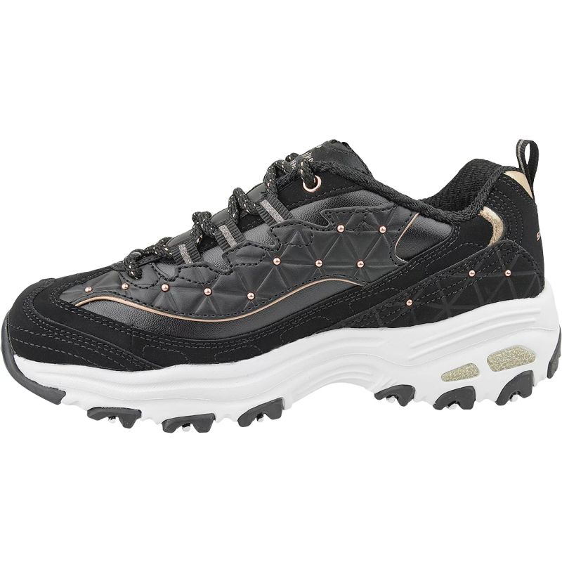 6. Skechers D'Lites W 13087-BKRG shoes