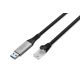 2. Digitus USB-A - RJ45 Ethernet cable, 1 Gbit/s, 15 m