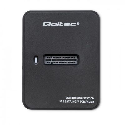 8. QOLTEC SSD DOCKING STATION M.2 SATA/PCIE | NGFF/NVME | USB 3.1