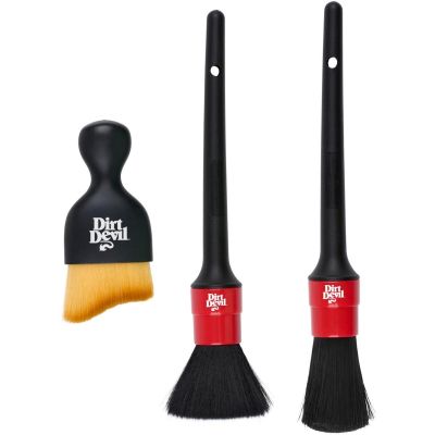 DIRT DEVIL 3-PIECE CAR CLEANING BRUSH SET