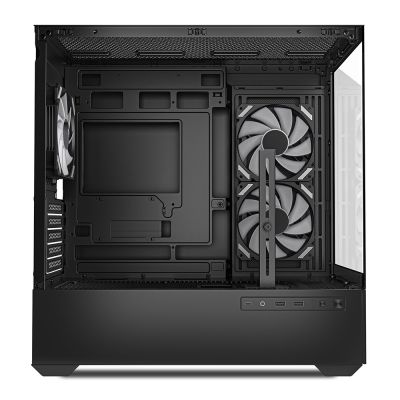 5. Sharkoon MK6 RGB Micro-ATX Case 1xGlass Black