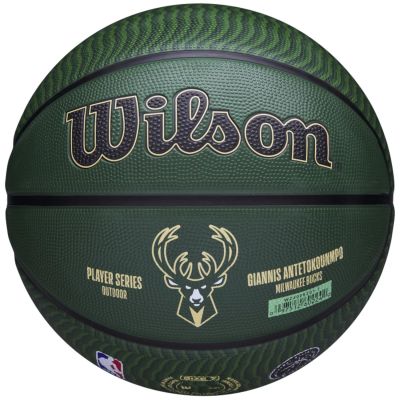 6. Wilson NBA Player Icon Giannis Antetokounmpo WZ4006201XB Basketball 