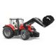 4. BRUDER Massey Ferguson 7624 with frontloader