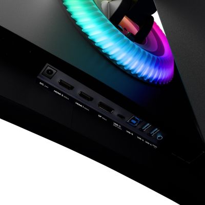 9. Arozzi Nova 49” Curved Computer Monitor 124.5 cm (49") 5120 x 1440 px Dual QHD LED Black