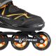 6. NILS Extreme NA9022 roller skates black and orange size 41