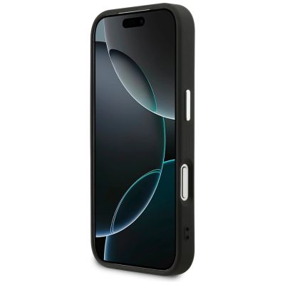 5. Karl Lagerfeld K Head Point Logo MagSafe Case for iPhone 17 Pro Max - Black