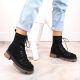 4. Vinceza W JAN255 black suede insulated boots