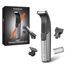 MAXGROOM M-319 multifunctional trimmer with replaceable tips - black