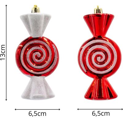 8. SAFE PLASTIC BALL MATRIX CANDY 4 PCS MICA