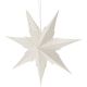 4. DECORATIVE HANGING PAPER SNOWFLAKE STAR 60 CM WHITE 7-ARMED