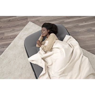 30. Bestway 671BT Air Mattress Single Mattress Black, Gray Unisex