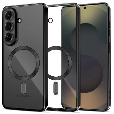 Tech-Protect MagFlex Case for Samsung Galaxy S26+ - Transparent Black