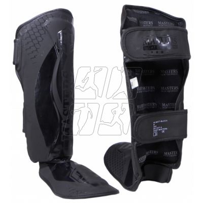 4. Masters NS-MATT-BLACK shin guards 111521-M