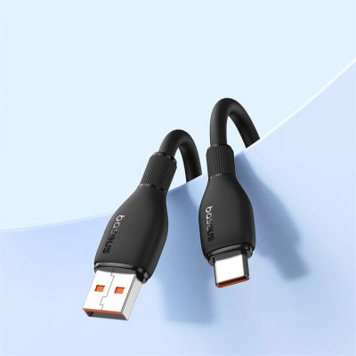 14. Baseus Pudding Series 100W USB-A - USB-C Cable 2m - Black