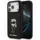 Karl Lagerfeld Silicone Karl Sketch & Logo MagSafe Case for iPhone 17 Pro - Black