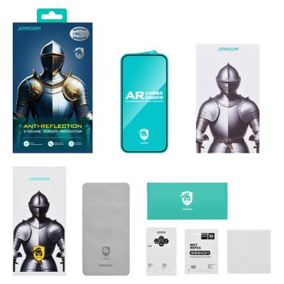 3. Joyroom JR-MAR0317 tempered glass with anti-reflective coating for iPhone 15 Plus/16 Plus