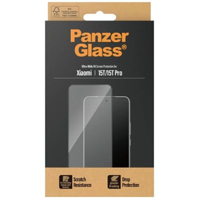 3. PanzerGlass Ultra-Wide Fit Tempered Glass for Xiaomi 15T / 15T Pro