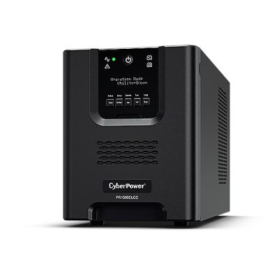 CyberPower PR1500ELCD UPS Line-interactive technology 1.5 kVA 1350 W 8 x AC outlets