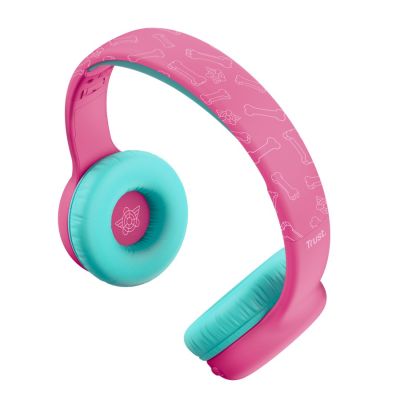 3. TRUST Nouna Wireless Children's Headphones PAW Patrol Pink