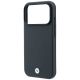 6. BMW Sign Kevlar Metal Logo MagSafe Case for iPhone 18 Pro Max / 17 Pro Max - Dark Gray