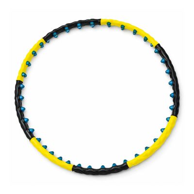 Wozinsky WHH-110 Hula Hoop Massager with Knots - Blue and Yellow