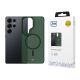 3mk Smoke MagCase for Samsung Galaxy S25 Ultra - Green-Translucent