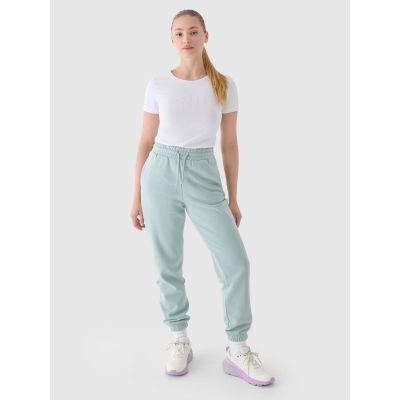 6. Slim T-shirt with print for women 4F 4FWMM00TTSHF1846-10S