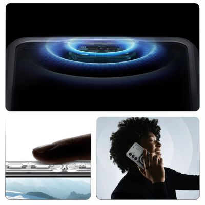 21. Spigen Ultra Hybrid Mag MagSafe Case for Samsung Galaxy S26+ Neo One - Transparent